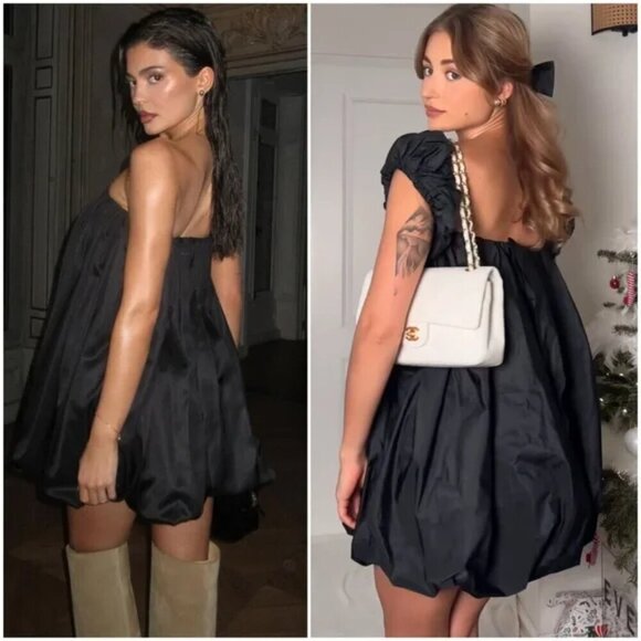 ZARA VOLUMINOUS TAFFETA DRESS ZW COLLECTION - Picture 11 of 11